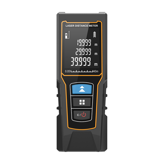 40m Handheld Laser Measurer YHS, Red Beam for Indoor Use