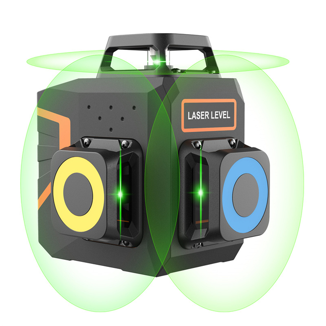 12 linhas 3d Nível de laser T92