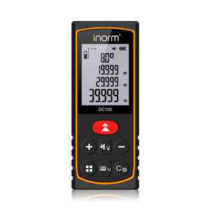100m Handheld Laser Rangefinder with Angle Measurement and LCD Screen DC100