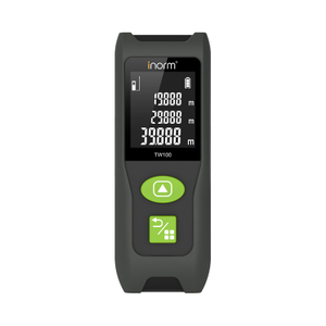 Red vs Green Laser TW Rangefinder (505-550nm) - Class II Safety, ±2mm Precision for Indoor/Outdoor Use