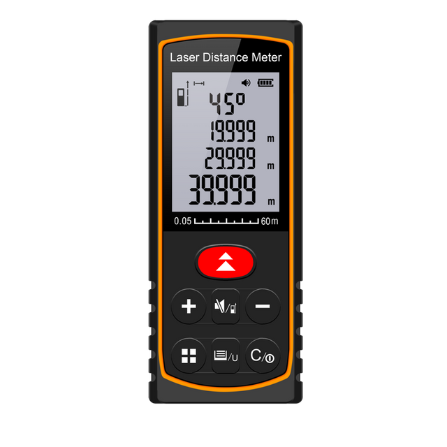 Digital Laser Rangefinder 60m with Angle Display Accurate and Reliable DC60