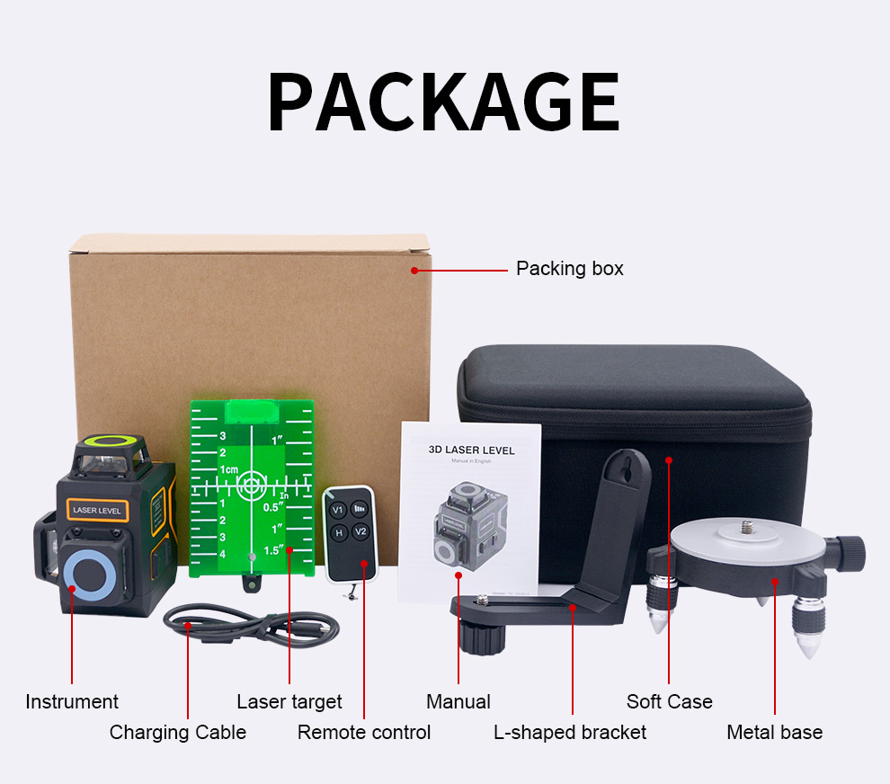 3D Laser Level