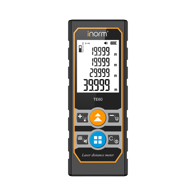 Compact and Reliable 40m Laser Distance Meter for Every Task TE60